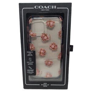 Coach Case for Apple iPhone 11 Pro 5.8" - Dreamy Peony Clear